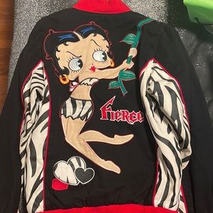 Betty boop chart on jacket